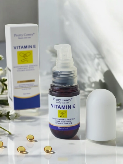 Schönes Cowry Gesichtsserum mit Vitamin E 40 ml