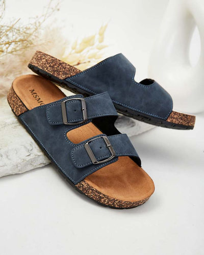 Royalfashion Чоловічі шльопанці з пряжками Foumyn