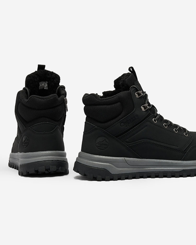 Royalfashion Schwarze Herren Trapper von Kunokia