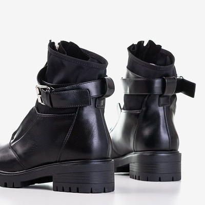 Чорні жіночі черевики з пражкою Future - Взуття