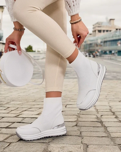 Royalfashion Damen Sportliche High Sneakers Wisoi