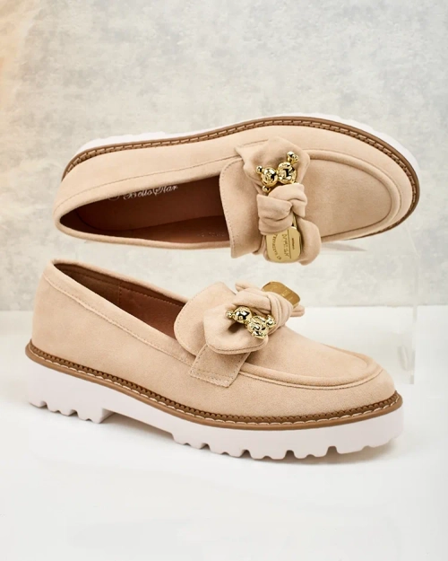 Royalfashion Жіночі мокасини з бантом Ezizer