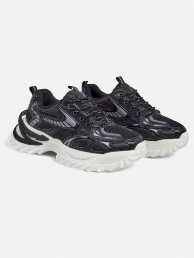 Royalfashion Damen Sport Sneakers mit dickerer Sohle Annete