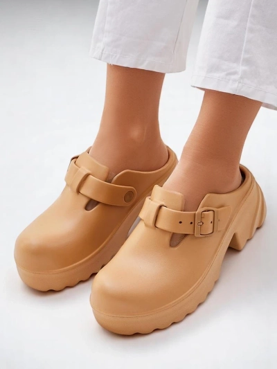 Royalfashion Damen Gummihigh Heels Sandalen Voxones