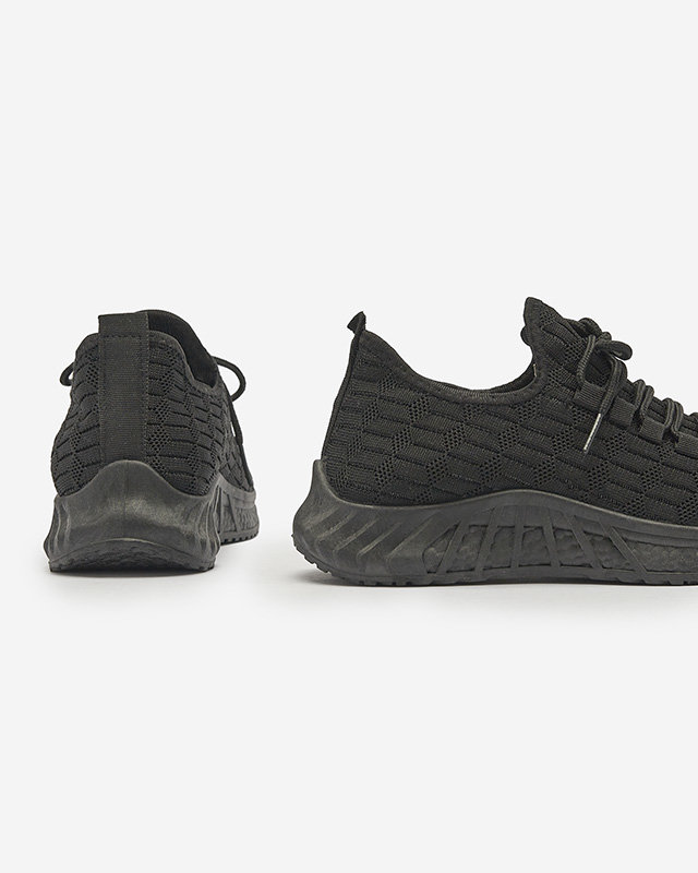 Schwarze Sportschuhe für Damen aus Stoff Orycys- Footwear