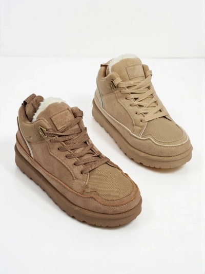 Faylo Damen-Sneakers mit Warmfutter