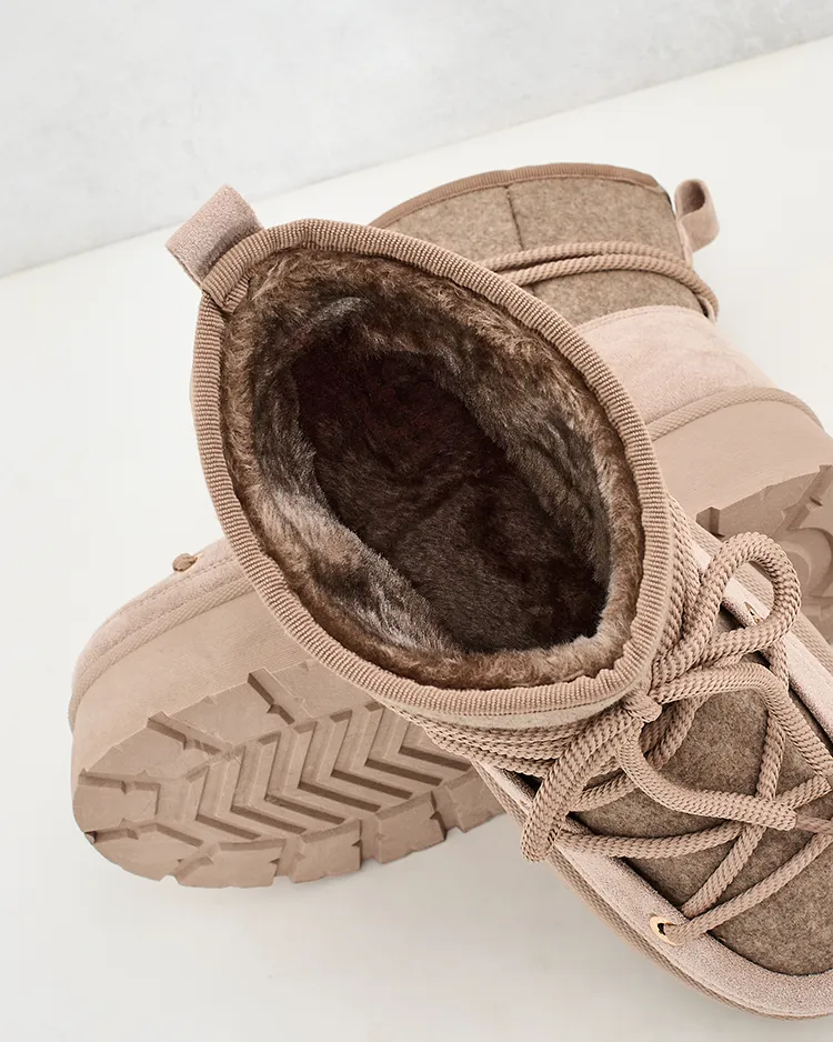 Royalfashion Damen-Schnürstiefel Filori