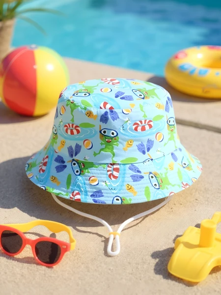 Royalfashion Kinder-Bucket Hat Farbiger Bucket