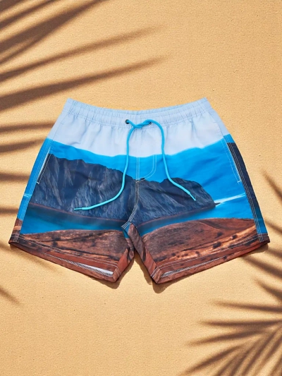 Royalfashion Sportliche Herrenshorts mit schützendem Netzfutter
