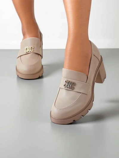Royalfashion Damen-Absatzmokassins Blascos