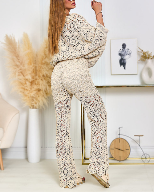 Жіночий мереживний комплект Royalfashion