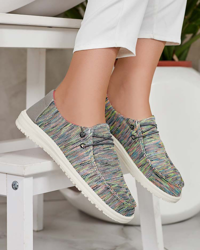Royalfashion Damen Seleptes Halbschuhe zum Schnüren