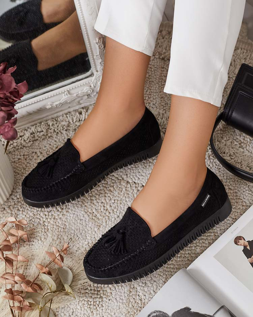 Royalfashion Жіночі ажурні мокасини Molaffa