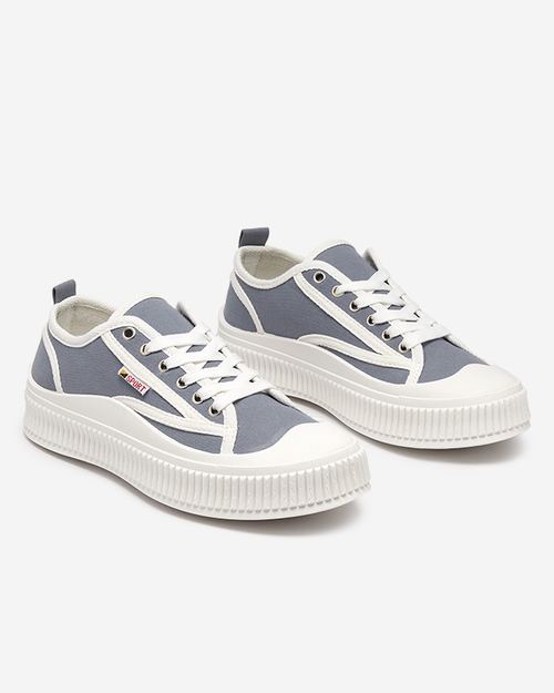 Сірі жіночі кросівки Scola-Shoes