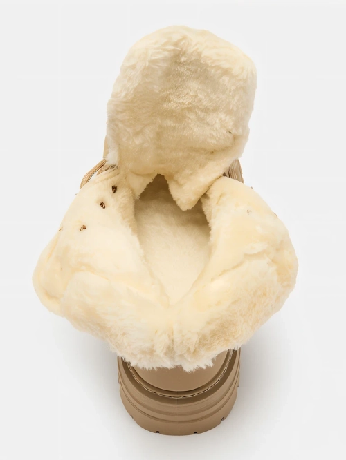 Royalfashion Бежеві жіночі капці Develier