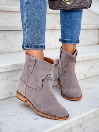 Royalfashion Cowboy-Stiefel auf einer überdachten Keilsohle Patorias