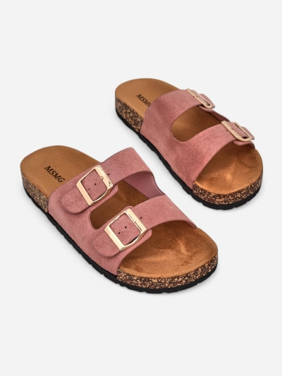 Royalfashion Damensandalen mit Schnallen Foumy