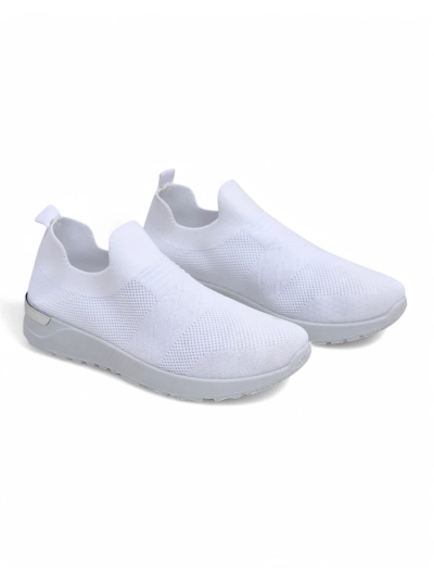 Royalfashion Damen Slip-On Stoff Sportschuhe Satet