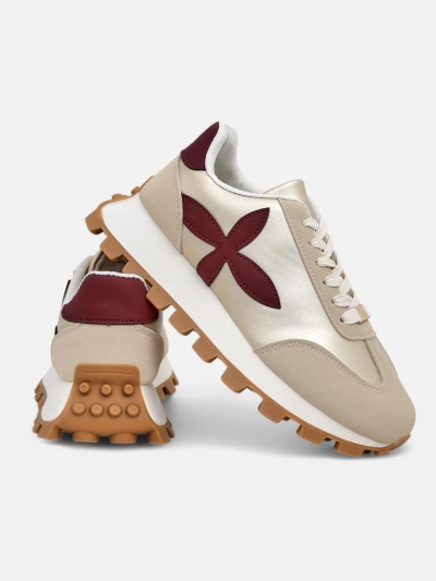 Royalfashion Damen Sportschuhe auf einer dickeren Sohle Aloqa