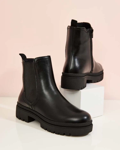 Royalfashion Damen eko Leder Dovivas Stiefel