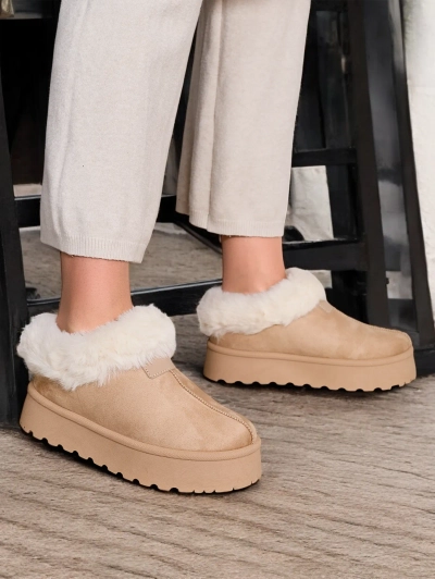 Royalfashion Damen Kurze Schneestiefel Modis