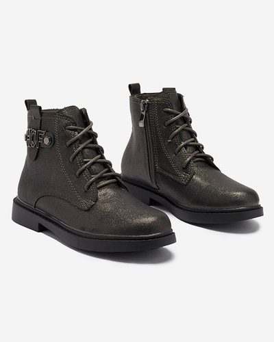 Graphite Mädchenstiefel mit Glitzer Lossia - Footwear