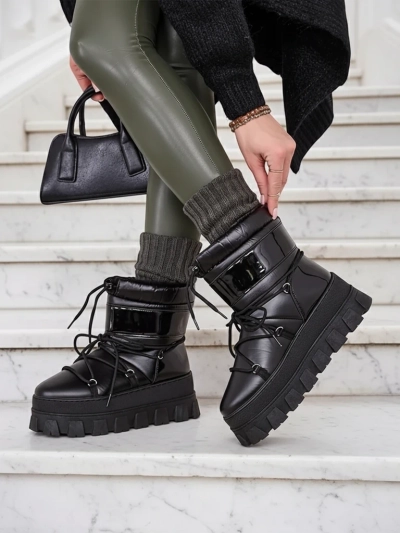 Royalfashion Damen Schneestiefel Focope