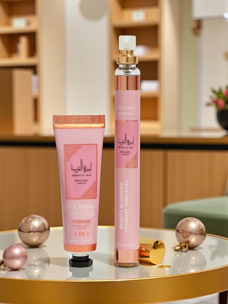 Set Inspirierte Damenparfüm & Handcreme Private Rose
