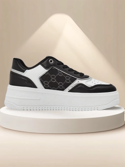 Royalfashion Damen Plattform Sport Sneakers Zezis