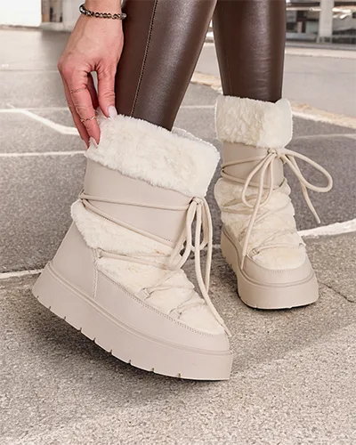 Royalfashion Damen Schneestiefel Volio
