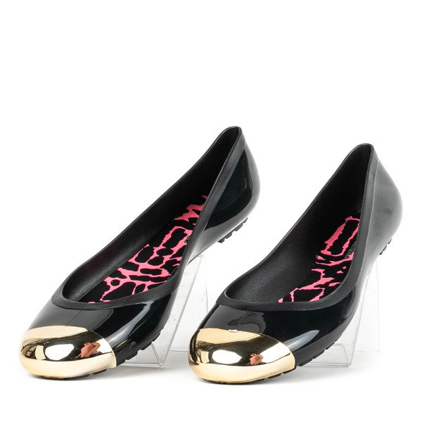 Meliski Manita aus schwarzem Gummi - Schuhe