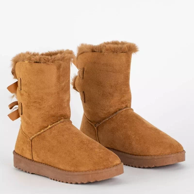 OUTLET Kamel-Schneestiefel für Damen Izzuni- Footwear
