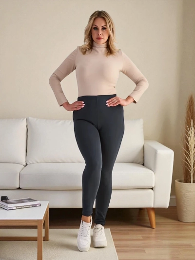 Royalfashion Isolierte Damen-Treggings-Hose PLUS SIZE