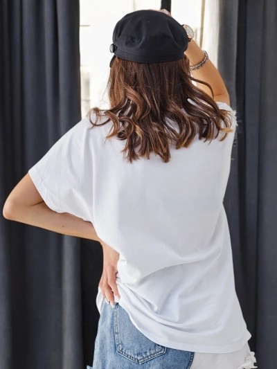 Royalfashion Damen Baumwoll-T-Shirt mit Druck