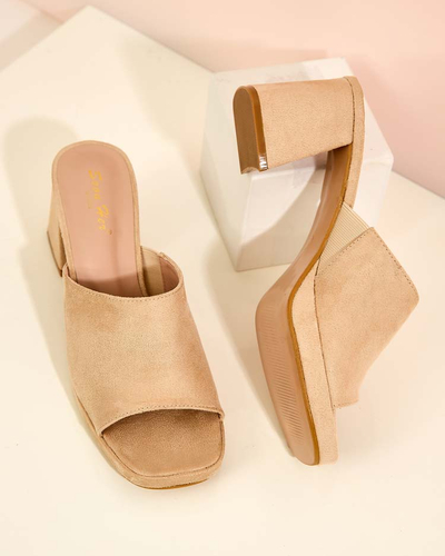 Royalfashion Жіночі шльопанці на стійці Opetikas