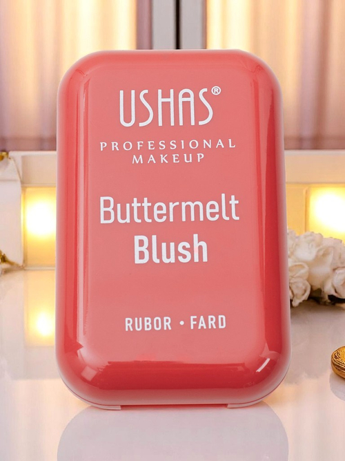 USHAS Рум'яна компактні у відтінку Pink Crush