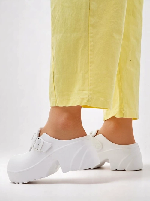 Royalfashion Жіночі гумові босоніжки на підборах Voxones