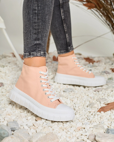 Royalfashion Powder Women's High Sneakers Ates Sneakers