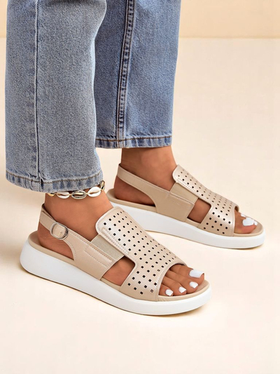 Royalfashion Damen Sandalen mit dicker Sohle BreezyStep