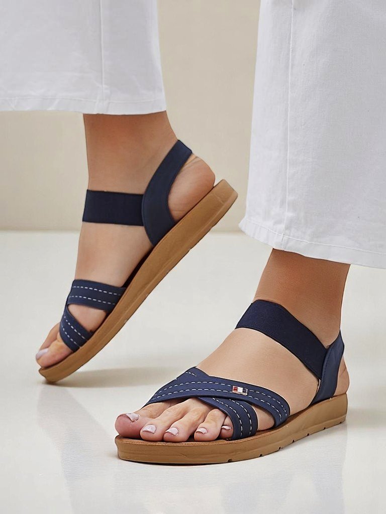 Royalfashion elastische Damensandalen Zerefis