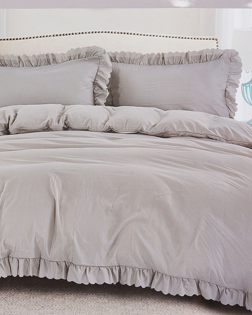 Бавовняна постільна білизна 160х200, комплект із 3 частин