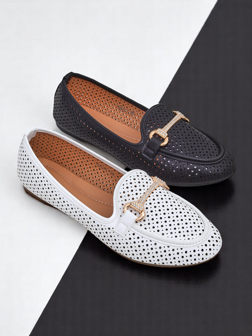 Royalfashion Rafalle ажурні жіночі лофери