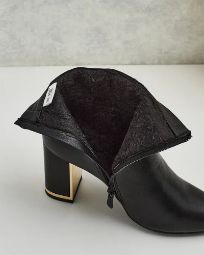 Royalfashion Damen Dollame Stiletto-Stiefel