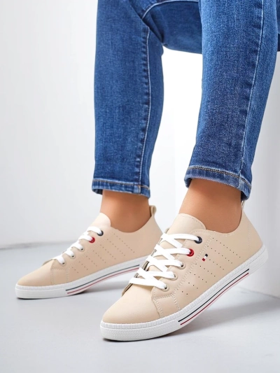 Royalfashion Damen Sneakers aus Eco-Leder Keopsa