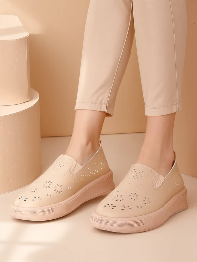 Royalfashion Damen Sportliche Slipper Olleffi