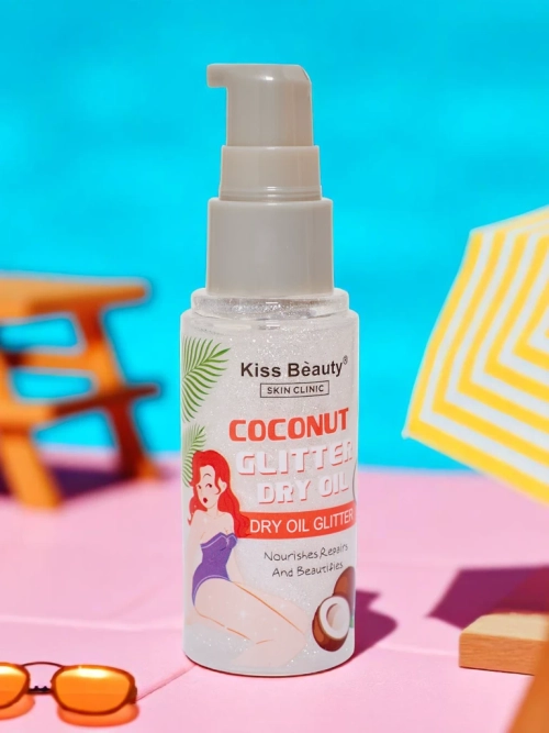 Summer Spray – Рідкий хайлайтер для обличчя та тіла Кокос