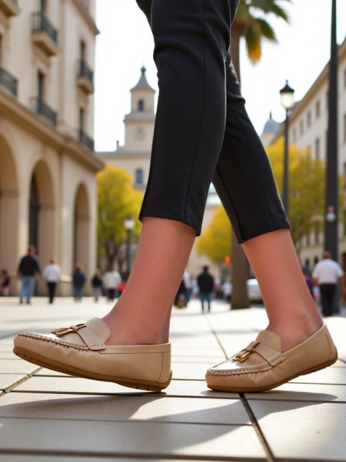 Royalfashion Матова жіноча мокасини Timmone