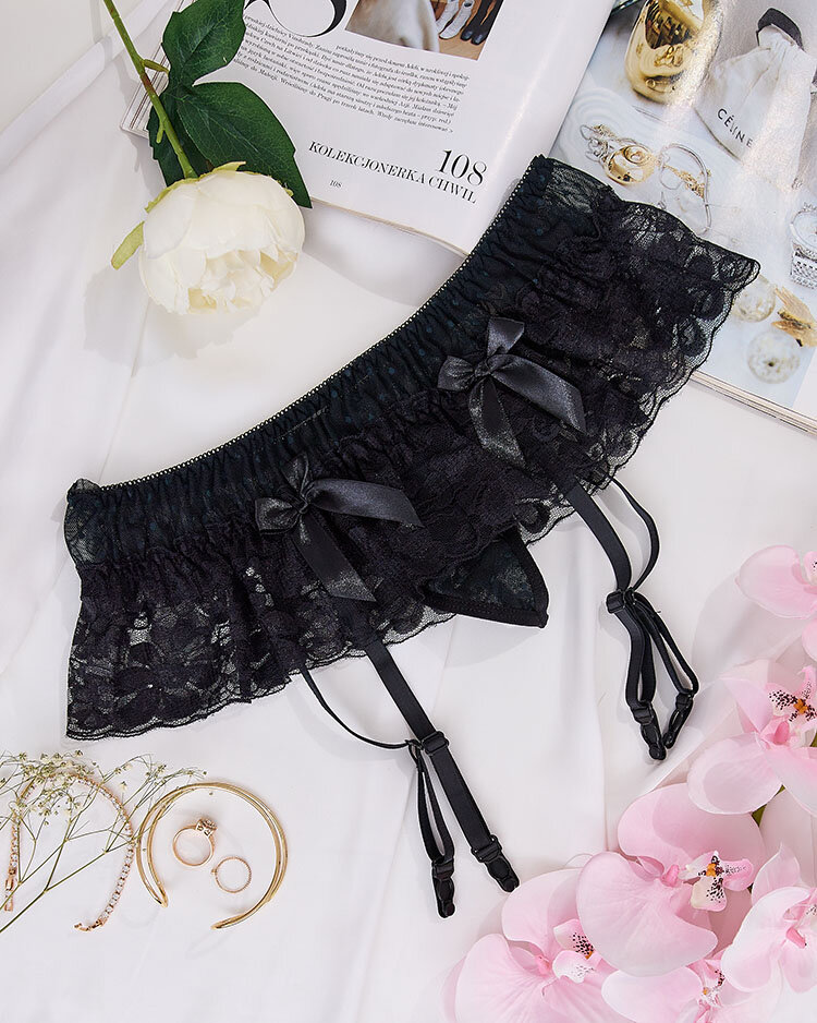 Royalfashion Damen-Tanga-Höschen aus Spitze