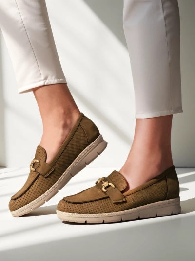 Royalfashion Damenflats mit dekorativem Akzent an der Spitze