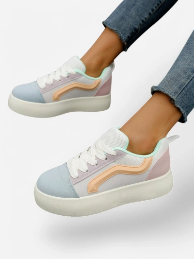 Royalfashion Damen Sport-Sneaker auf einer Plattform Ensis